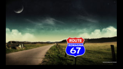 La strada appenninica del progetto Route 67